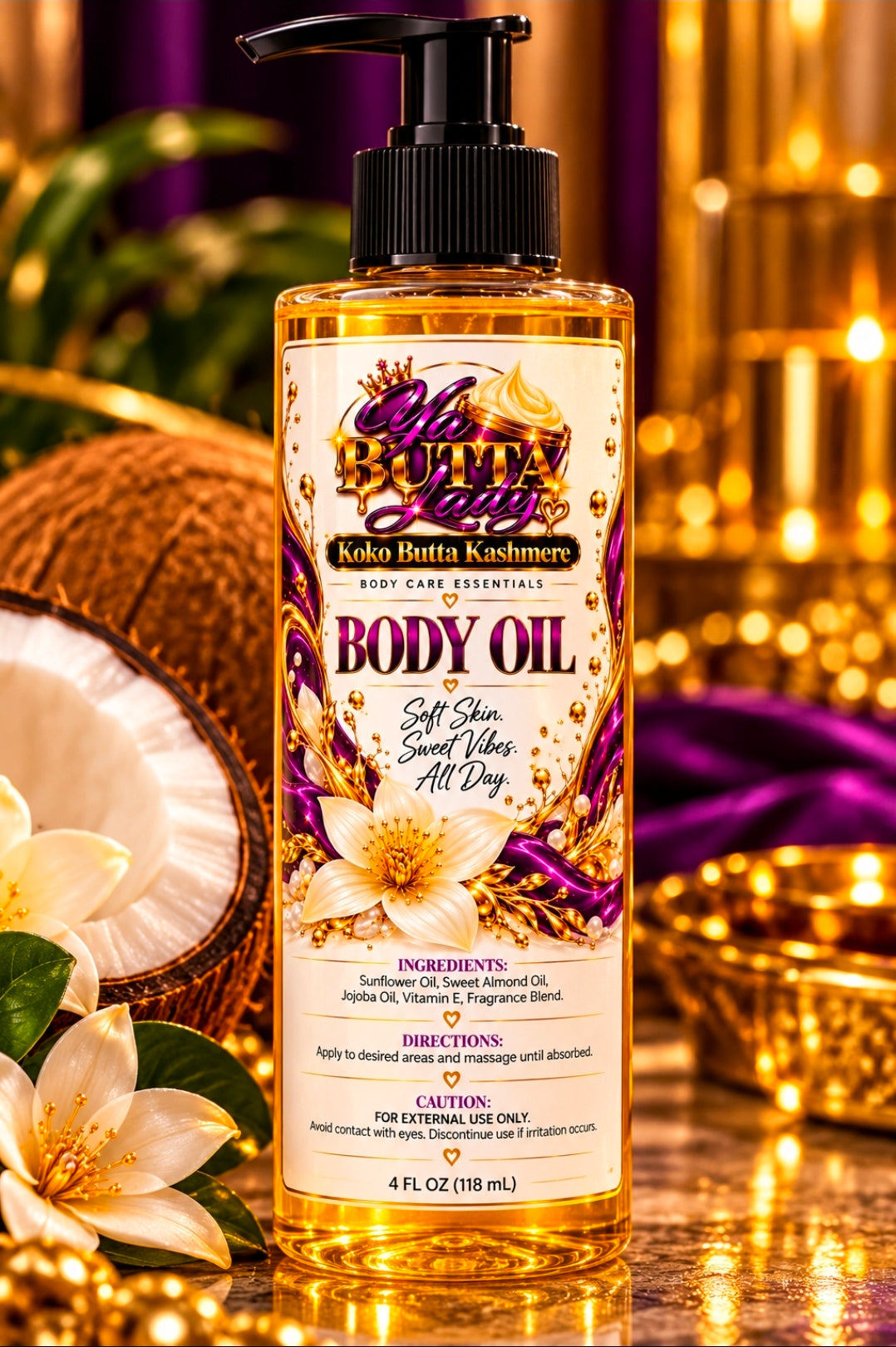 Koko Butter Kashmere Body Oil