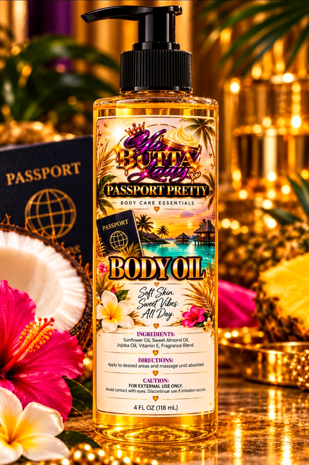 Passport Pretty Body Oil